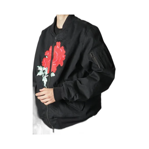 Wildside × Noma T.D. Hand Embroidery Flight Jacket