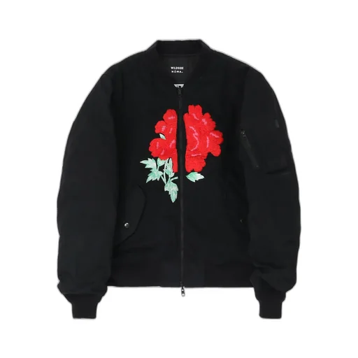 Wildside × Noma T.D. Hand Embroidery Flight Jacket