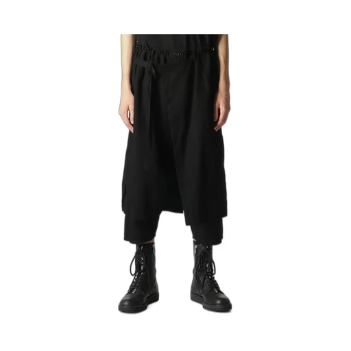 Wildside × Minedenim F.Black Denim Wrap Pants