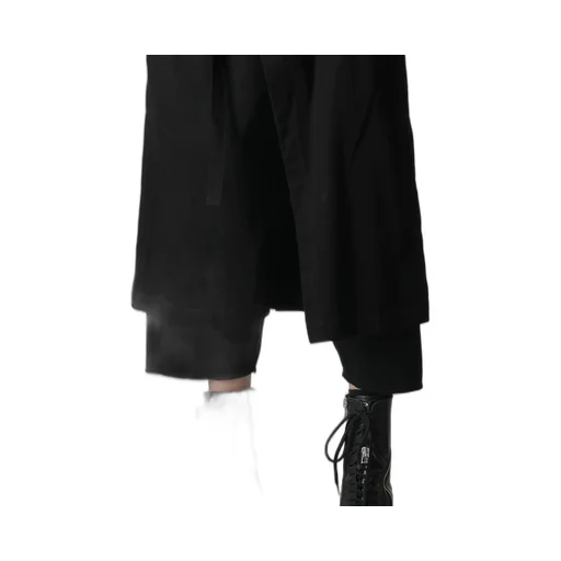 Wildside × Minedenim F.Black Denim Wrap Pants
