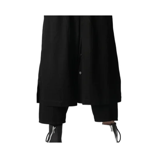 Wildside × Minedenim F.Black Denim Wrap Pants