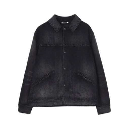 Wildside×Minedenim Black Denim Ranch Jacket