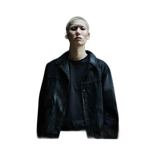 Wildside×Minedenim Black Denim Ranch Jacket