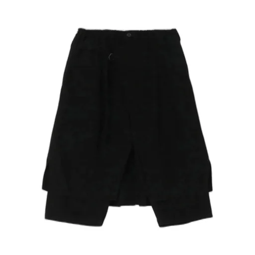 Wildside × Minedenim F.Black Denim Wrap Pants
