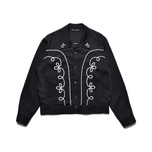 Arabesque Embroidery Western Jkt