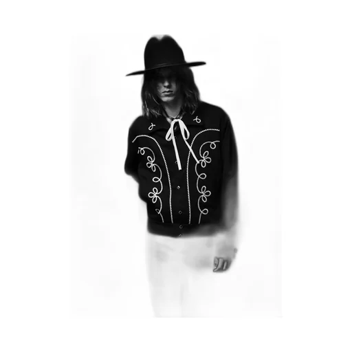 Arabesque Embroidery Western Jkt