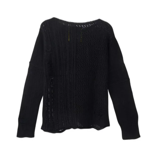 Spider Web Crushed Sweater