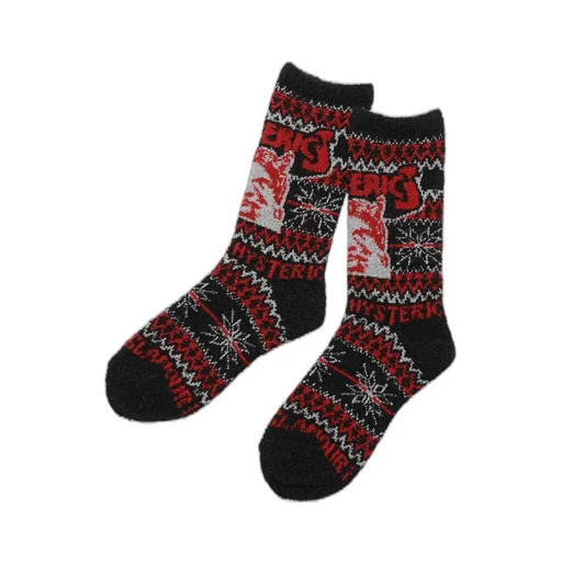 See No Evil Nordic Patterned Socks