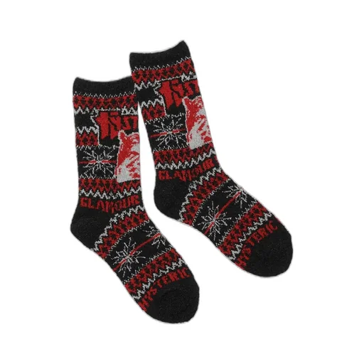 See No Evil Nordic Patterned Socks