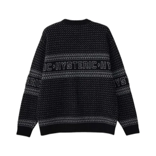 Hysteric Logo Jacquard Sweater
