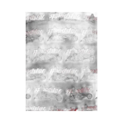 Speedster Remix Pattern Open-Collar Shirt