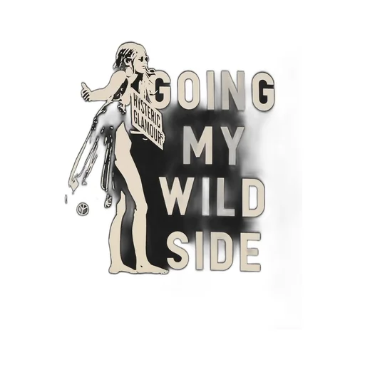 Wildside × Hysteric Glamour T-Shirt Going My Wildside