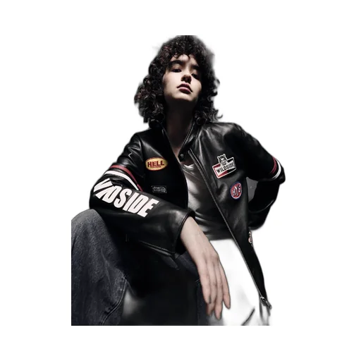 Wildside × Hysteric Glamour Racing Leather Jacket