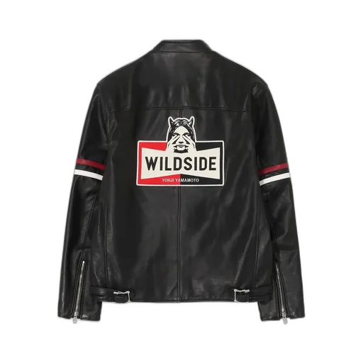 Wildside × Hysteric Glamour Racing Leather Jacket