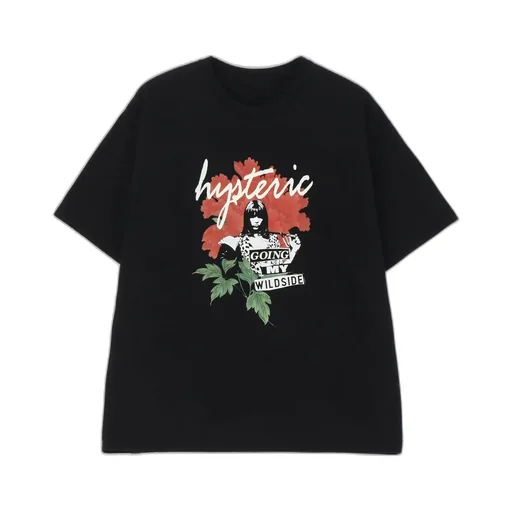 Wildside × Hysteric Glamour Peony Punk T-Shirt