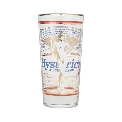 Hg Label Beer Glass