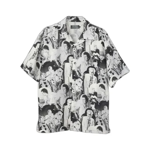 Dennis Morris/Bolloks Anarchy Mix Open Collar Shirt