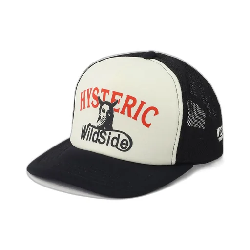 Wildside × Hysteric Glamour Mesh Cap Speak No Evil
