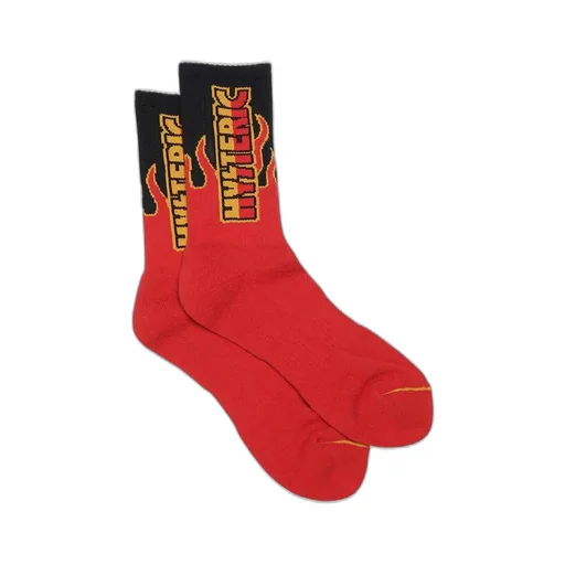 Hysteric Fire Sports Socks