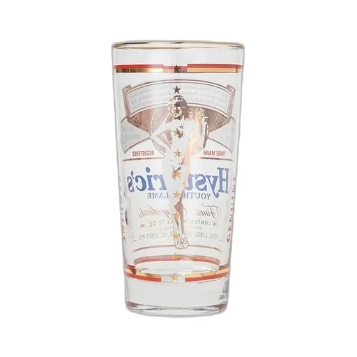 Hg Label Beer Glass