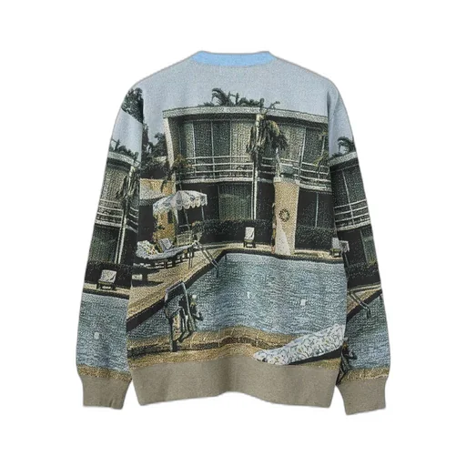 Pool Side Jacquard Sweat