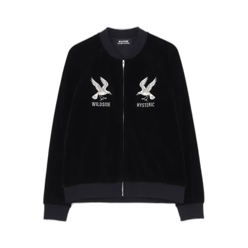 Wildside × Hysteric Glamour Velor Track Jacket