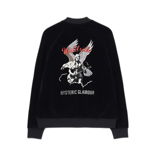 Wildside × Hysteric Glamour Velor Track Jacket