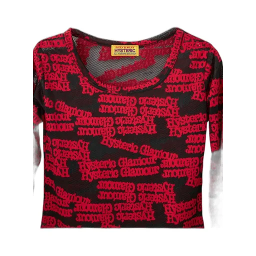 Type Logo Pattern Jacquard T-Shirt