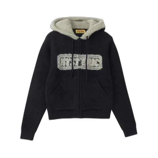 Hysteric Woman Jacquard Fabric Hoodie