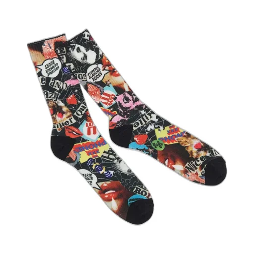 Killer Queen Patterned Sports Socks