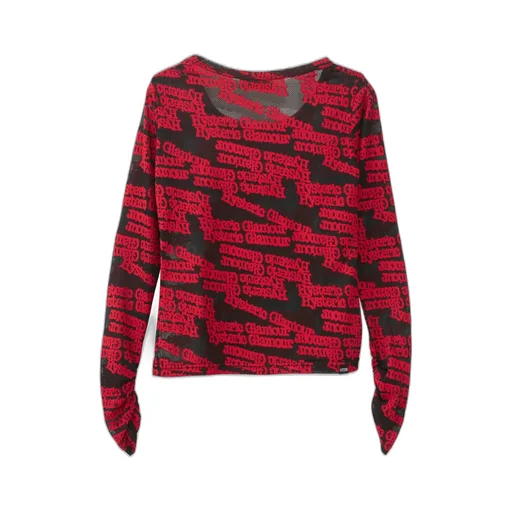 Type Logo Pattern Jacquard T-Shirt