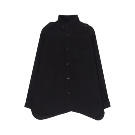 Wildside × Kie Einzelganger Long Stand Collar Ls Shirt