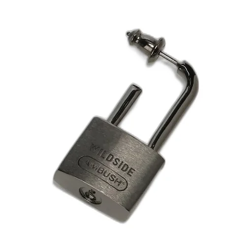 Wildside × Ambush Padlock Earring