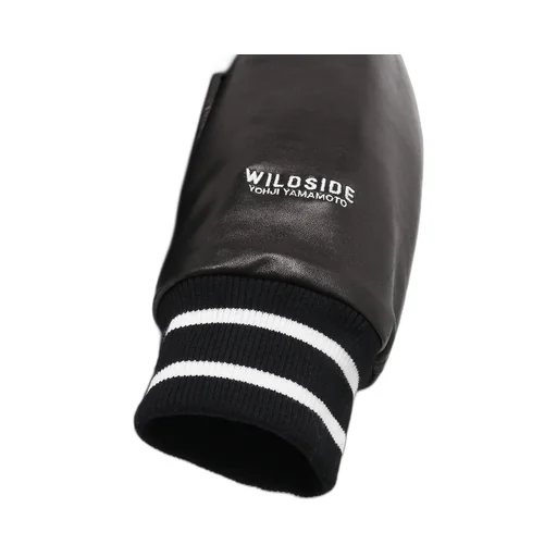 Wildside × Blackeyepatch Noir Eye Patch Varsity Jacket