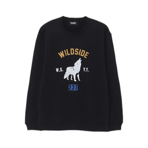 10Oz Flocked Wolf Sweat