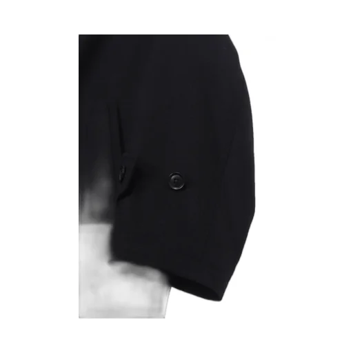 Wool Homespun Soutien Collar Zipper Coat