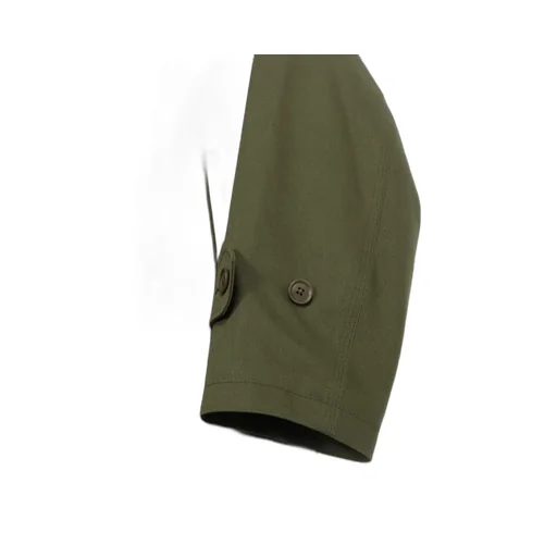 Katsuragi Cotton Soutien Collar Zipper Coat