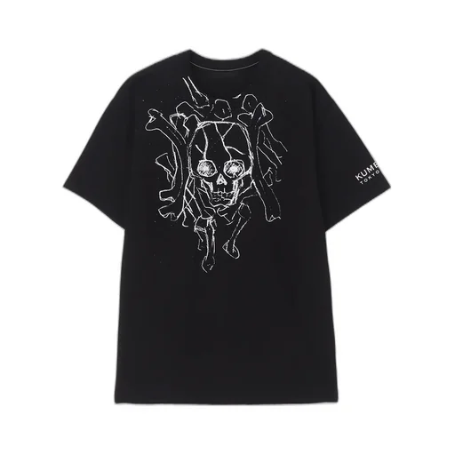 Wildside×Kume 90Th Skull Heavy Weight T-Shirt