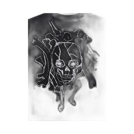 Wildside×Kume 90Th Skull Heavy Weight T-Shirt