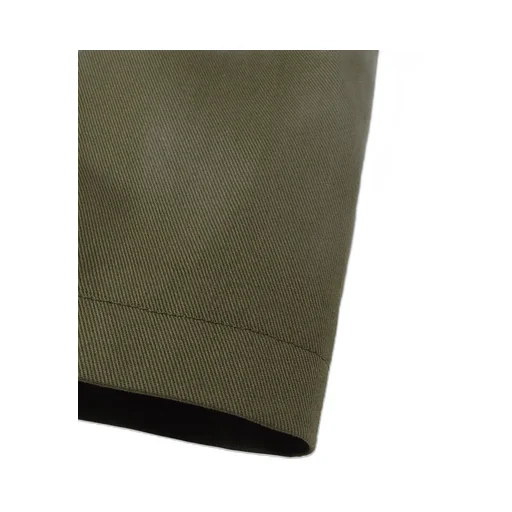 Katsuragi Cotton Soutien Collar Zipper Coat