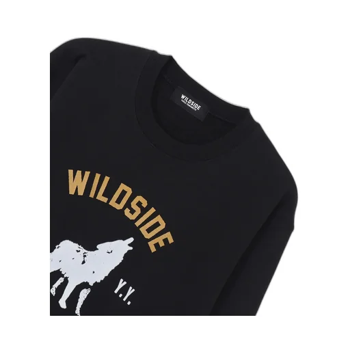 10Oz Flocked Wolf Sweat