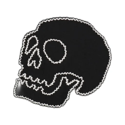 T/R Twill Skull Embroidered Shirt