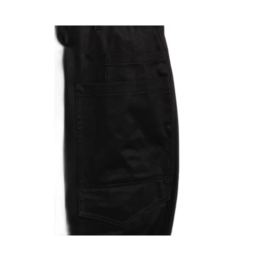Cotton Chino Asymmetry Pocket Drawstring Pants