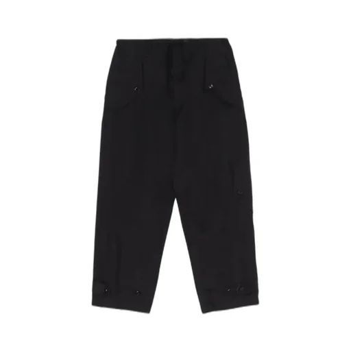 Cotton Chino Flap Pocket Drawstring Pants