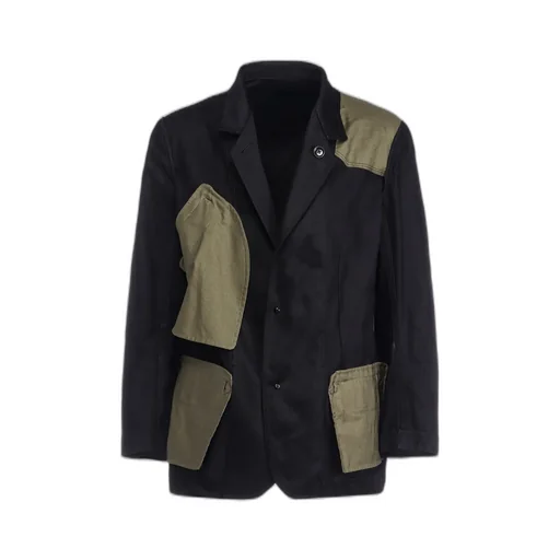 Cotton Chino 2B Tailored Collar Jacket