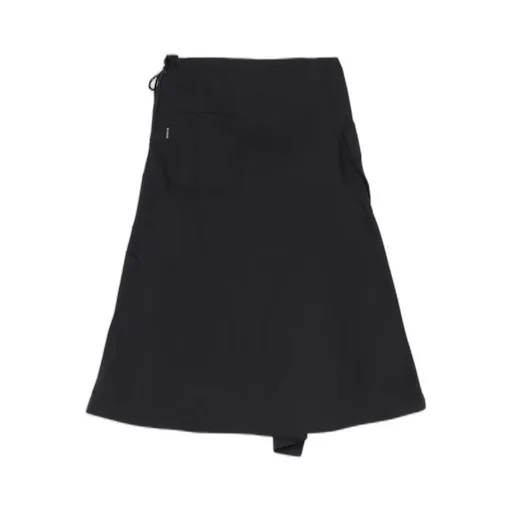 T/C Twill Drawstring Asymmetry Skirt