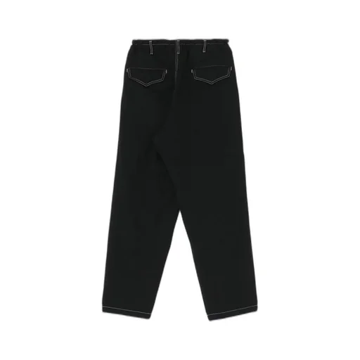 Fulling Wool Drawstring 1Tuck Pants