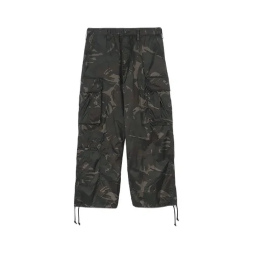 Camo Nylon Cargo Pants