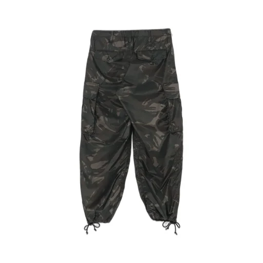 Camo Nylon Cargo Pants