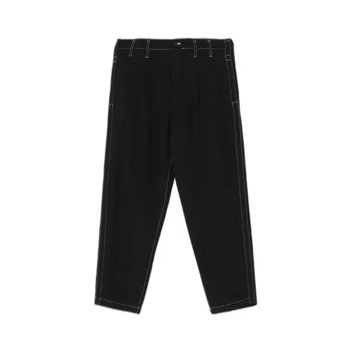 Fulling Wool Side Tape Pants